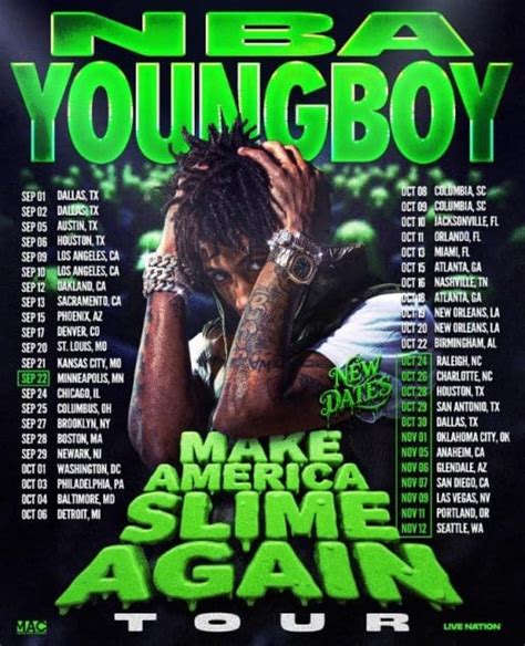 Nba Youngboy Tour 2025 Unforgettable Concert Experience With A Twist Nba Youngboy Tour 2025 Unforgettable Concert Experience With A Twist