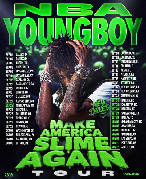 Nbayoungboy Is Charging Promoters 1Million Per Show For His Return Tour Good Tickets Can Cost 400 And Up Ya Ll Spending 400 On Tickets For A Yb Concert Explore