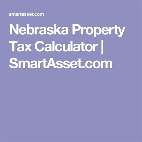 Nebraska Income Tax Calculator Smartasset