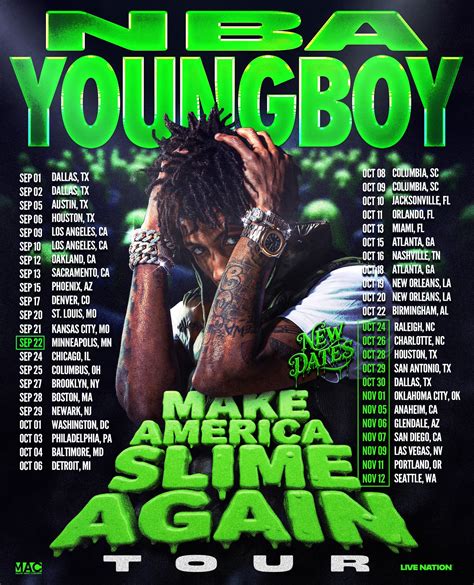 New Dates Added Due To Popular Demand Nba Youngboy Is Bringing The Masa Tour To The Frost Bank Center On Wednesday October 29 General On Sale Begins Friday June 6 At 10Am