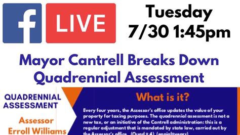New Orleans Mayor To Host Property Assessment Q A On Facebook Tuesday