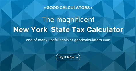New York Salary Tax Calculator