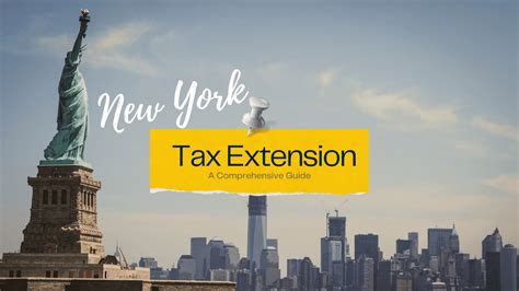 New York State Tax Extension A Comprehensive Guide New York State Tax Extension A Comprehensive Guide