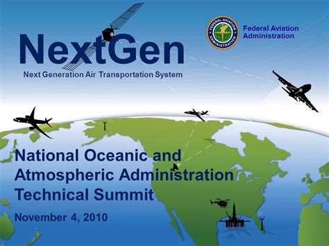 Next Generation Air Transportation System Nextgen Federal Aviation Administration