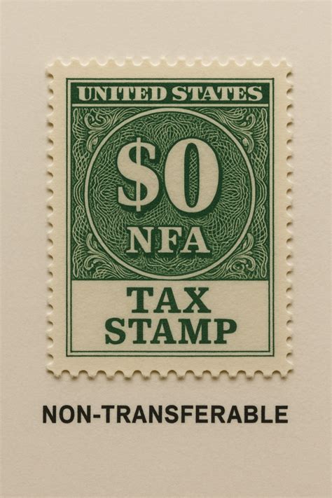 Nfa Tax Stamp Price Rising To $500