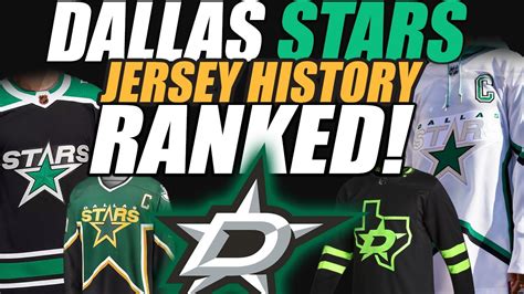 Nhl Dallas Stars Jersey History Ranked