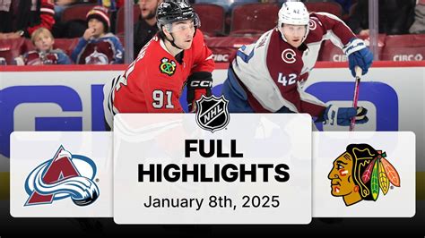 Nhl Highlights Avalanche Vs Blackhawks January 08 2025 Nhl Highlights Avalanche Vs Blackhawks January 08 2025