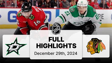 Nhl Highlights Stars Vs Blackhawks December 29 2024 Youtube Nhl Highlights Stars Vs Blackhawks December 29 2024 Youtube