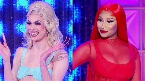 Nicki Minaj Joked She D Steal Gigi Goode S Drag Race Lyrics And She Did