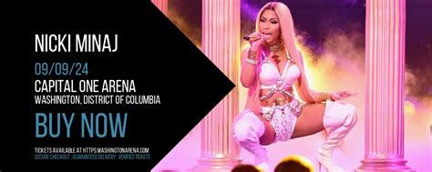 Nicki Minaj Tickets 9 September 2024 Capital One Arena Nicki Minaj Tickets 9 September 2024 Capital One Arena