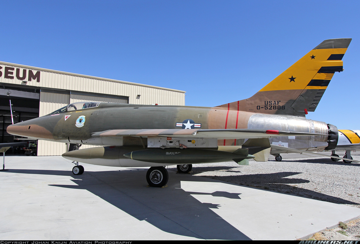 North American F 100D Super Sabre National Air And Space Museum
