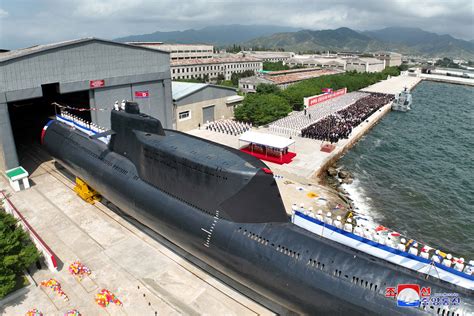 North Korea Unveils First Tactical Nuclear Armed Submarine Reuters North Korea Unveils First Tactical Nuclear Armed Submarine Reuters