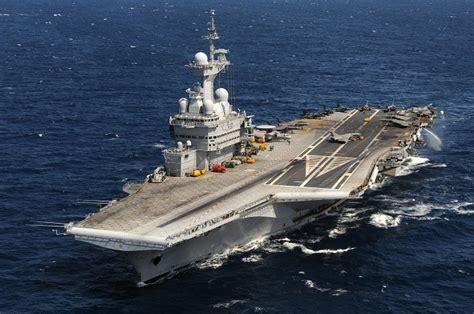 Now France Sends Charles De Gaulle Aircraft Carrier Into Action Globalo