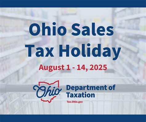 Ohio Sales Tax Holiday Is This Weekend What To Know For Best Deals