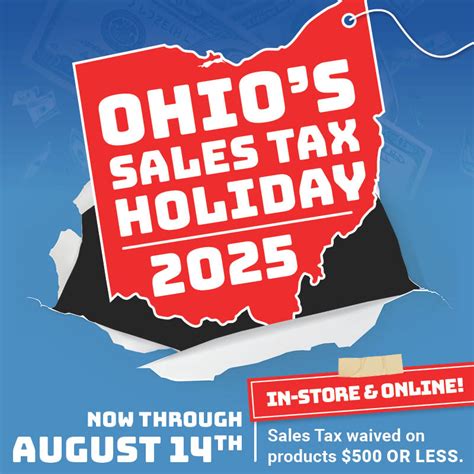 Ohio Sales Tax Holiday Vance Outdoors Ohio Sales Tax Holiday Vance Outdoors