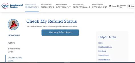 Ohio Tax Refund