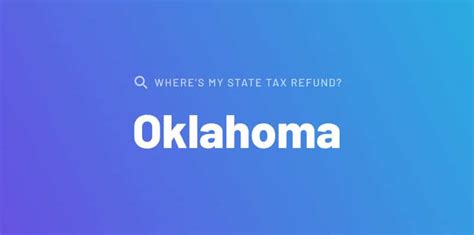 Oklahoma State Tax Refund
