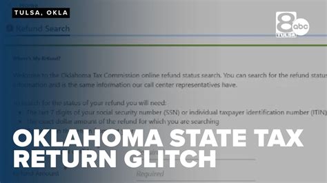 Oklahoma State Tax Return Glitch