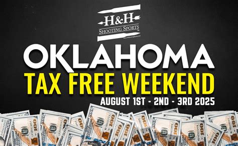 Oklahoma Tax Free Weekend 2025