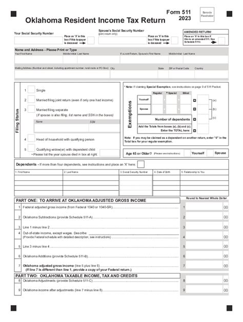 Oklahoma Tax Return Status