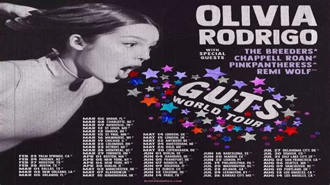Olivia Rodrigo Guts World Tour Tickets: Get Yours Now