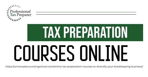 Online Tax Preparation Courses