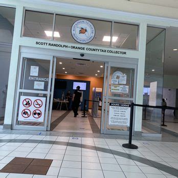 Orange County Tax Collector West Oaks Mall Spartan Surfaces