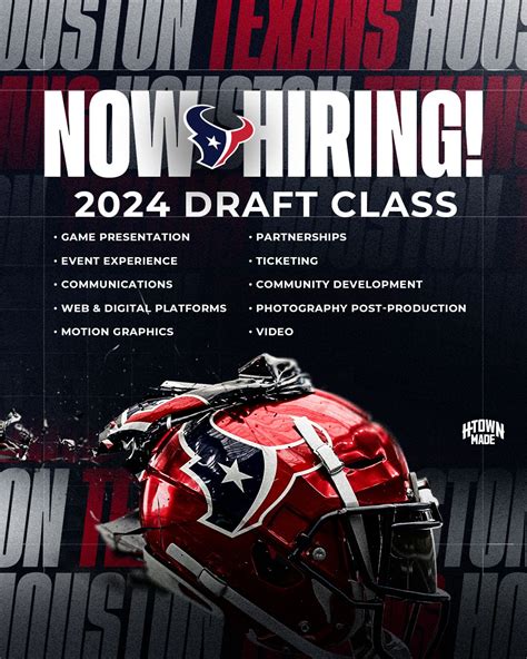 Our 2024 Draft Class Internship Positions Are Now Open Learn More About These Opportunities Tex Nz Employment Houston Texans 33 Comments Our 2024 Draft Class Internship Positions Are Now Open Learn More About These Opportunities Tex Nz Employment Houston Texans 33 Comments
