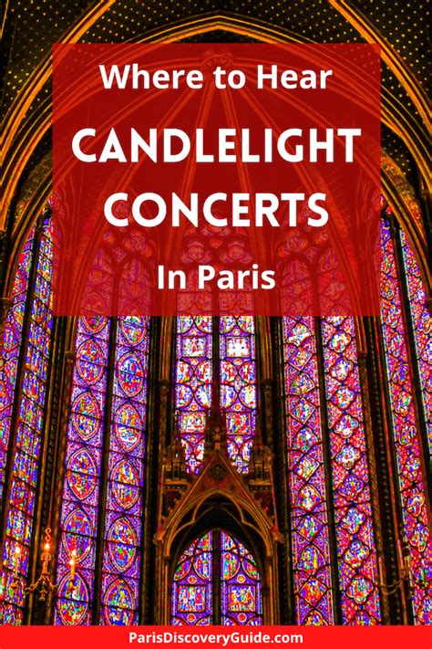 Paris Church Concerts Schedules And Tickets