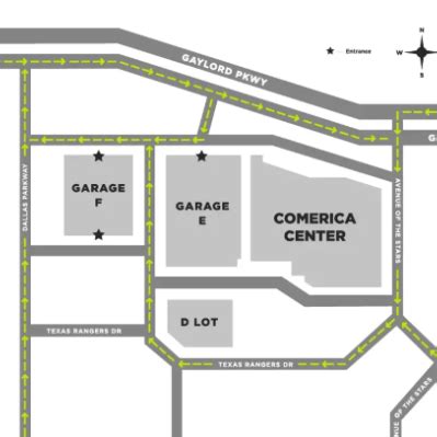 Parking Comerica Center