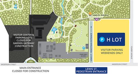 Parking During Construction Duke Gardens