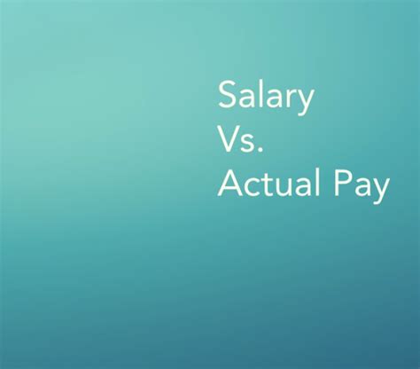 Part 2 Salary Vs Actual Pay An Actual Paycheck In California Fashionfoodiela