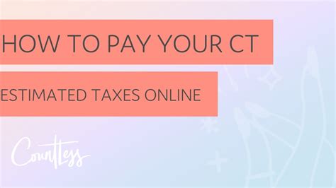 Pay Ct State Taxes Online