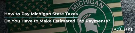 Pay Michigan State Taxes Online
