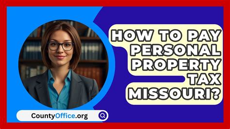Pay Personal Property Tax Missouri