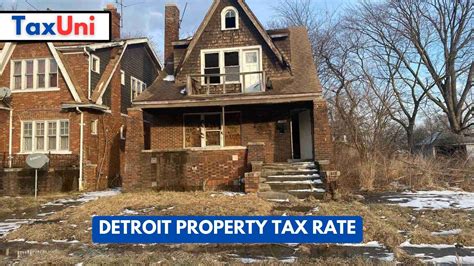 Pay Property Tax City Of Detroit