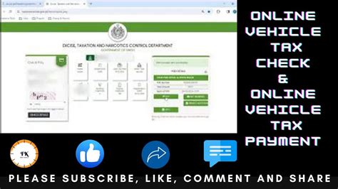 Pay Vehicle Tax Online Sc