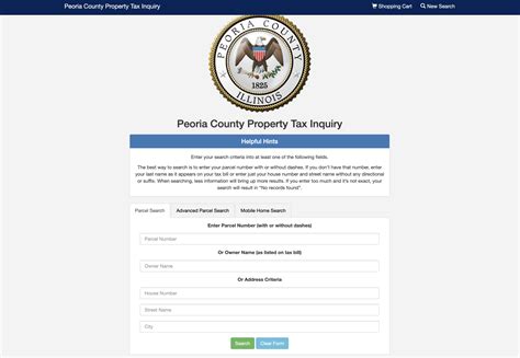 Peoria County Tax Records