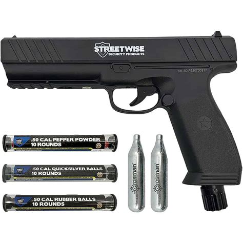 Pepper Guns Streetwise Heat Pepper Launcher Accessories Streetwise The Heat Pepper Launcher Complete Kit Stunster Com