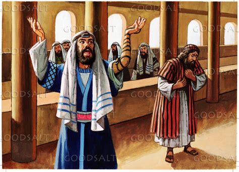 Pharisee And The Tax Collector Goodsalt Pharisee And The Tax Collector Goodsalt