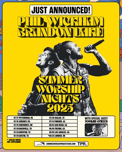 Top 5 Reasons the phil wickham brandon lake tour Boosts Your Spiritual Experience