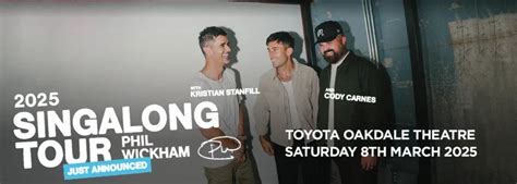 Phil Wickham Tickets 8 March 2025 Toyota Oakdale Theatre Phil Wickham Tickets 8 March 2025 Toyota Oakdale Theatre
