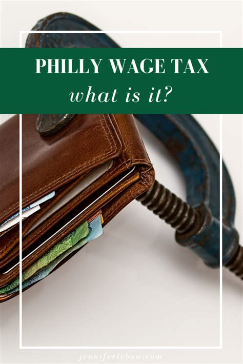Philadelphia Wage Tax Main Line Real Estate Jennifer Lebow Realtor