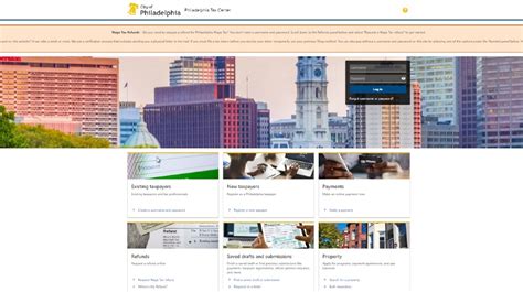Philly Completes Switch To New Tax Website Department Of Revenue City Of Philadelphia