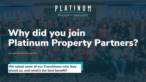 Platinum Property Partners On Linkedin Platinum Property Partners The Benefits Of Joining Our