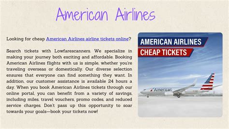 Ppt How To Book Cheap American Airlines Tickets Prices Powerpoint Presentation Id 7974643