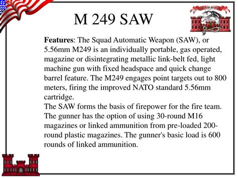 Ppt M249 Saw Powerpoint Presentation Free Download Id 360774 Ppt M249 Saw Powerpoint Presentation Free Download Id 360774