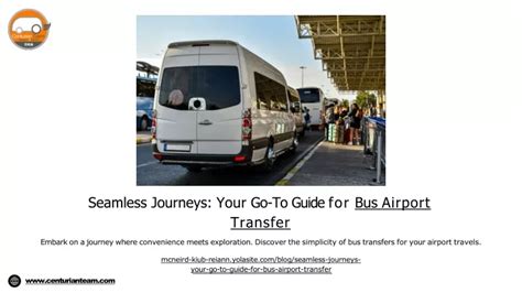 Ppt Seamless Journeys Your Go To Guide For Bus Airport Transfer Powerpoint Presentation Id