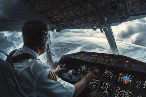 Premium Photo Focused Pilot Stormy Skies A Pilot Navigating A Breathtaking Storm Guiding Their Premium Photo Focused Pilot Stormy Skies A Pilot Navigating A Breathtaking Storm Guiding Their
