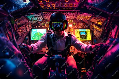Premium Photo Master Of The Skies An Inside Look At The Duties And Challenges Of An Aeroplane Premium Photo Master Of The Skies An Inside Look At The Duties And Challenges Of An Aeroplane